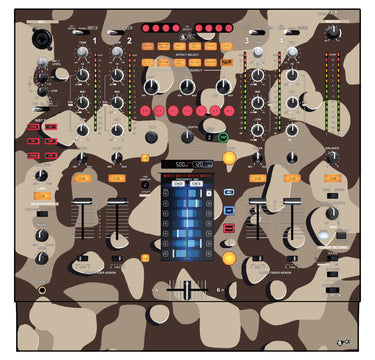 Pioneer DJ DJM 2000 Skin Camo Desert